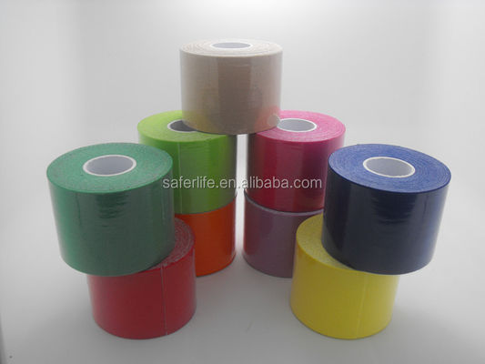 Wholesale stock available sport athlete therapy tape 5cm x 5m beige kinesiology tape