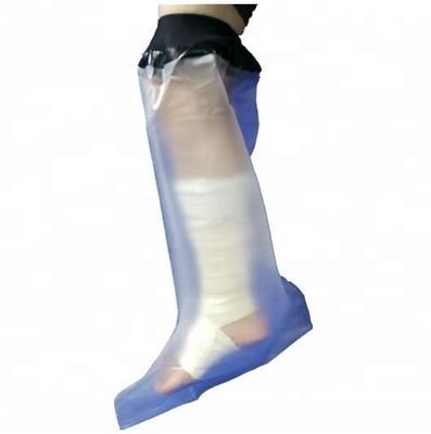 High Quality Durable PU Adult Long Leg Wound Seal Tight Bath Waterproof Cover Cast Bandage Protector