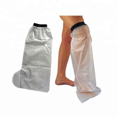 High Quality Durable PU Adult Long Leg Wound Seal Tight Bath Waterproof Cover Cast Bandage Protector