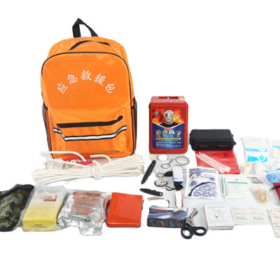 Earthquake Bag Survival First Aid Emergency Kit  Earthquakes Backpack  Disasters Kit Carry Bag case Factory
