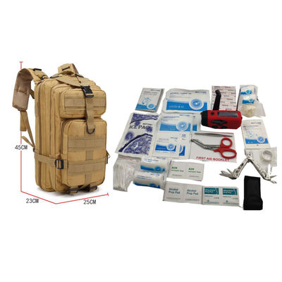 Kurtarma Deprem Çantası tıbbi paket travma çantası afet ilk yardım çantası çanta vaka hayatta kalma araçları kit sırt çantası