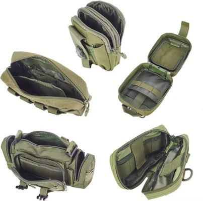 Tactical Truck Organizer Back Seat Storage Car Seat Storage Bag Molle Panels with Compartments Molle Bag