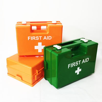 Recyclable ABS Plastic First Aid Kit with Custom Logo and Varnishing for Industrial Use
