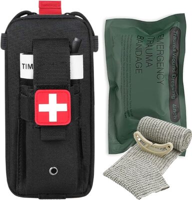 Medical Tactical Bag for Camping Outdoor Combat Survival Tactical Emergency Casualty Care Set First Aid Kit